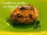 Croquettes de Jambon aux Epices, façon Dukan