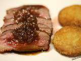 Magrets de canard sauce au whisky