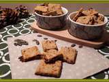 Biscuits apéros aux graines et tomates séchées