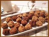 Boulettes aux flocons d'avoine et saveur de coco