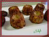 Cannelés foie gras figues