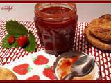 Confiture de rhubarbe et de fraises