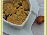 Crumble poires chocolat