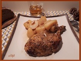 Cuisses de Poulet Miel, Moutarde et Cidre