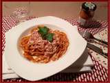 Fettuccine au piment d'Espelette et jambon cru