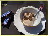 Glace aux Snickers