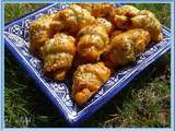 Minis croissants au délice de tomates séchées