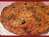 Pizza à la semoule