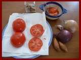 Tomates farcies au blé