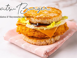 Délicieux Tonkatsu Burger maison