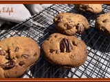 Cookies aux jaunes d’oeufs et noix de pécan