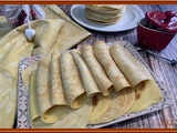 Crêpes à la poudre d’amandes