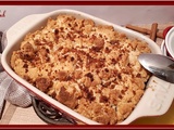 Crumble de coings pochés à la cannelle