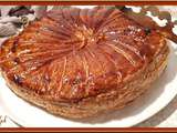 Galette des rois au chocolat et aux noisettes