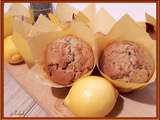 Muffins au citron et graines de pavot