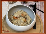 Risotto aux champignons et coquilles St Jacques avec la fabuleuse Cookut