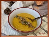 Soupe de carottes et lentilles corail