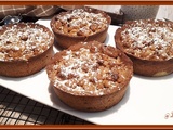 Tartelettes crumble au chocolat au praliné