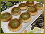 Tartelettes moelleuses aux Kiwis