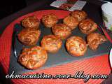 Mini cakes saucisson noix