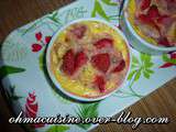 Pamplemousse et fraise en gratin