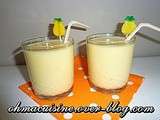 Smoothie ananas et lait de coco