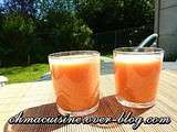 Smoothie au melon et à la pastèque