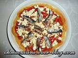 Tarte tomate feta et sardine