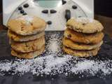 Cookies noix de coco et chocolat au thermomix de Vorwerk