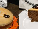 Gâteau d'halloween chocolat orange