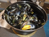 Moules marinières au thermomix de Vorwerk