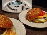 Pain hamburger au thermomix de Vorwerk