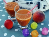 Smoothie abricot pêche au thermomix de Vorwerk