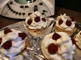 Tartelettes chantilly framboise au thermomix de Vorwerk