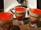 Tiramisu fraise au thermomix de Vorwerk