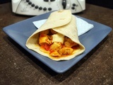 Wrap poulet au thermomix de Vorwerk