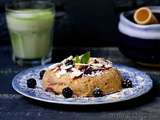 Bowl cake aux mûres pour un petit déjeuner équilibré