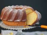 Cake citron , amandes romarin à base de lait fermenté