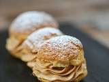 Eclair Façon Paris Brest de Philippe Conticini ,recette issue du numéro 3 de  Fou de pâtisserie