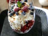 Eton Mess aux fruits rouges pour la fête des mères