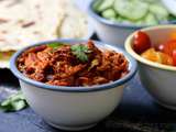 Poulet aux épices cuisson lente et tortillas maison