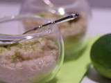 Riz au lait de coco et citron vert