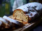 Stollen de noël aux fruits confits