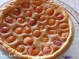 Tarte Abricots, amandes et gingembre