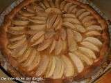 Tarte aux pommes liégeoise