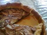 Tarte Bourdaloue à la pâte à tartiner ( Nutella)