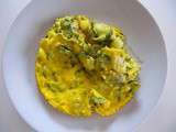 Omelette pomme de terre et courgette