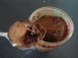 Mug cake au chocolat un peu light