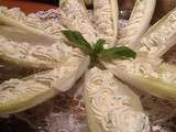 Barquettes d'endive au fromage