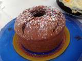 Chiffon cake au chocolat